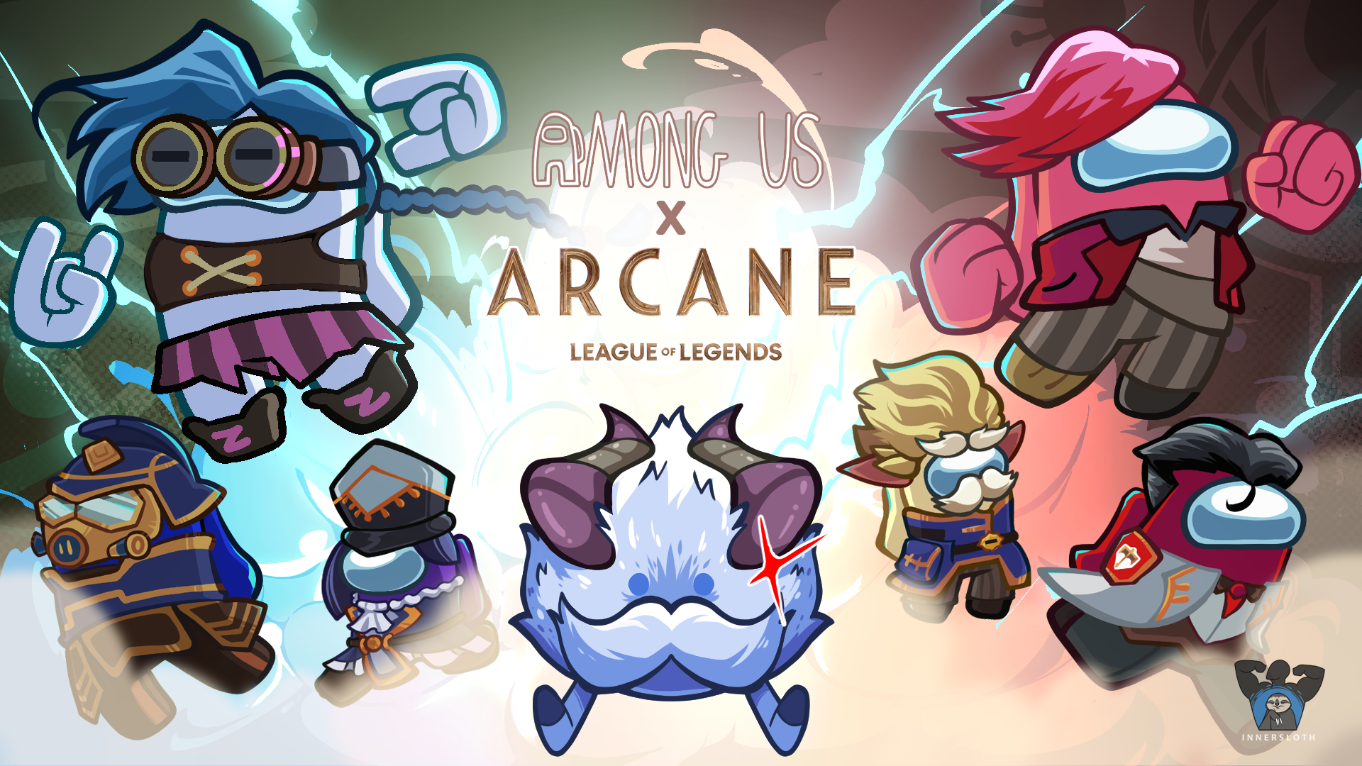 Announcing: The Among Us x Arcane Cosmicube!